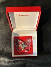 Baccarat Brosche , mit 18 Kt