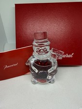 Baccarat Glas Snowman With Box