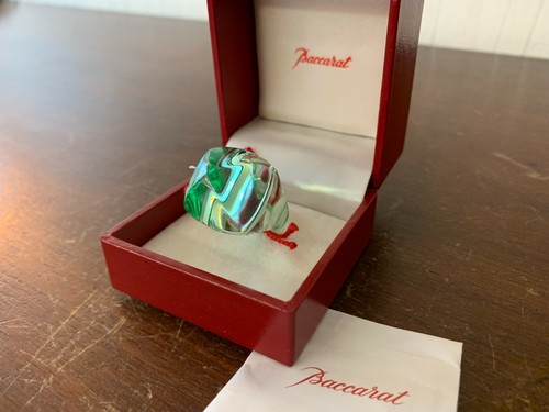 Ring mit goldrand aus - aus, kristall