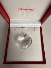 Baccarat Herz Anhänger